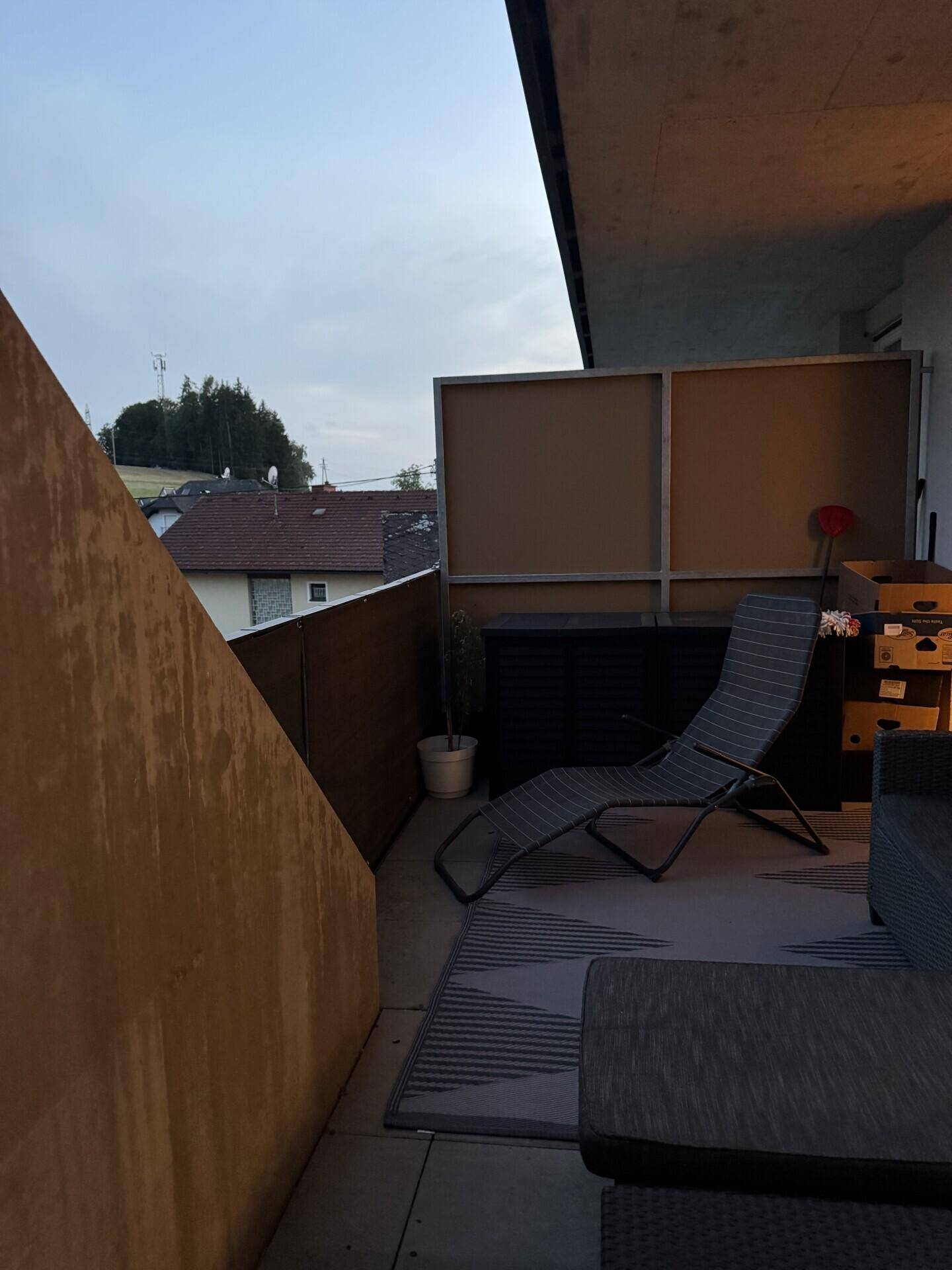 Balkon mit Ausblick