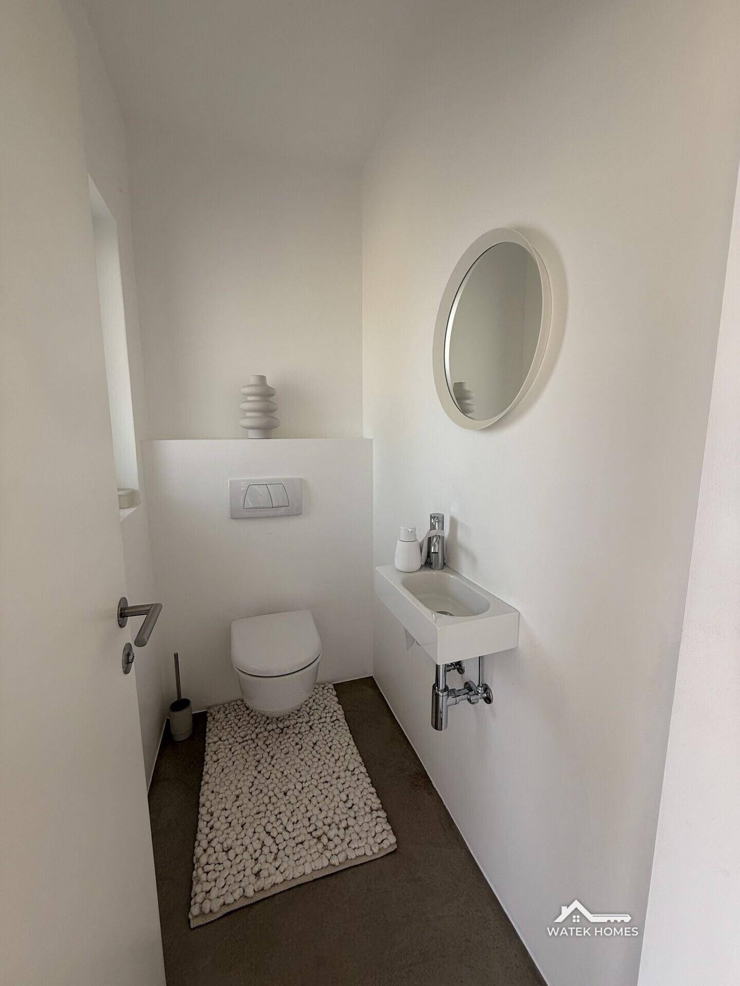 Gäste-WC auf der Wohnebene