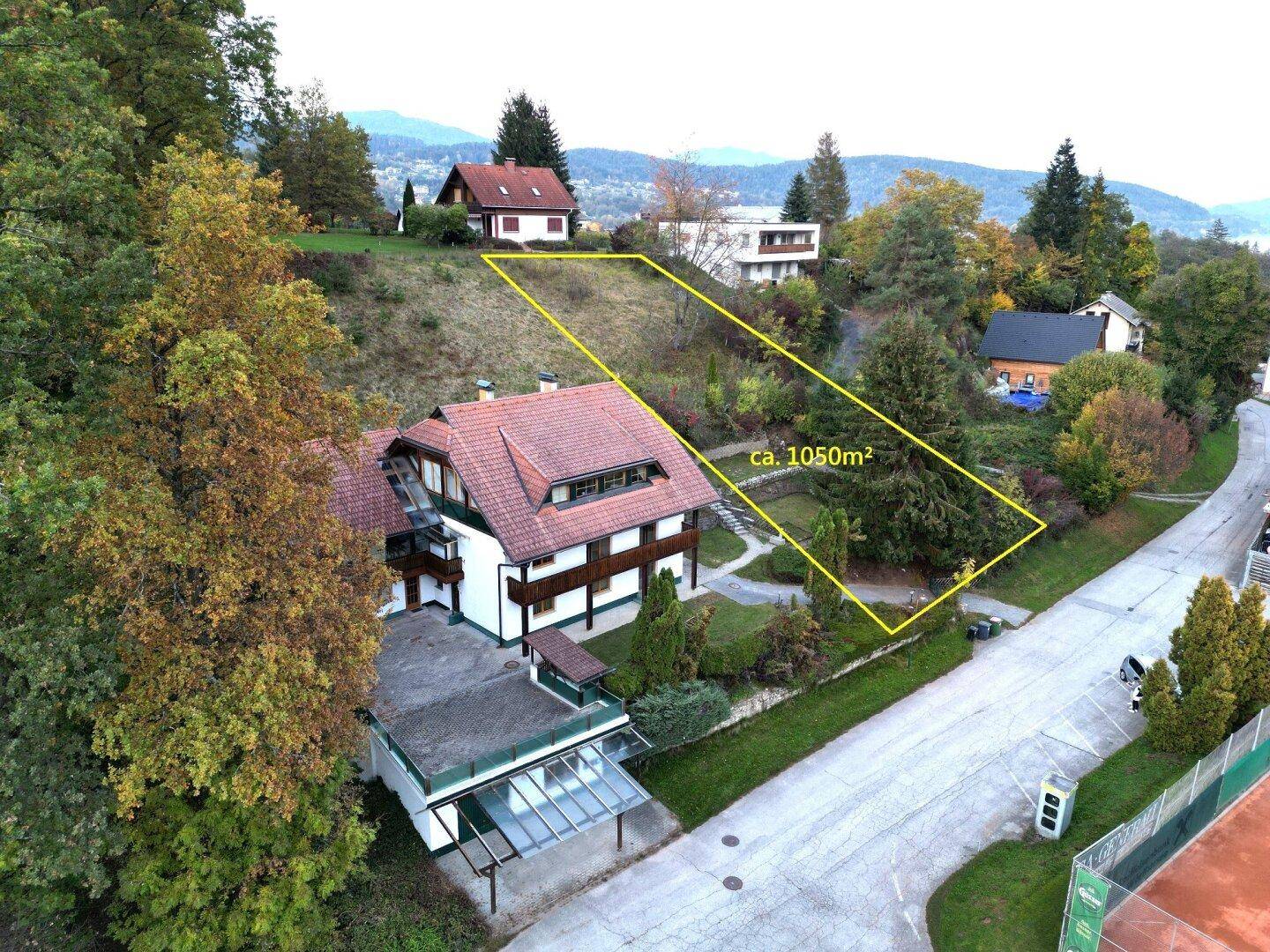 Velden Baugrundstück in sonniger Hanglage Zentrums- und Wörthersee-Nähe - Ansicht 2