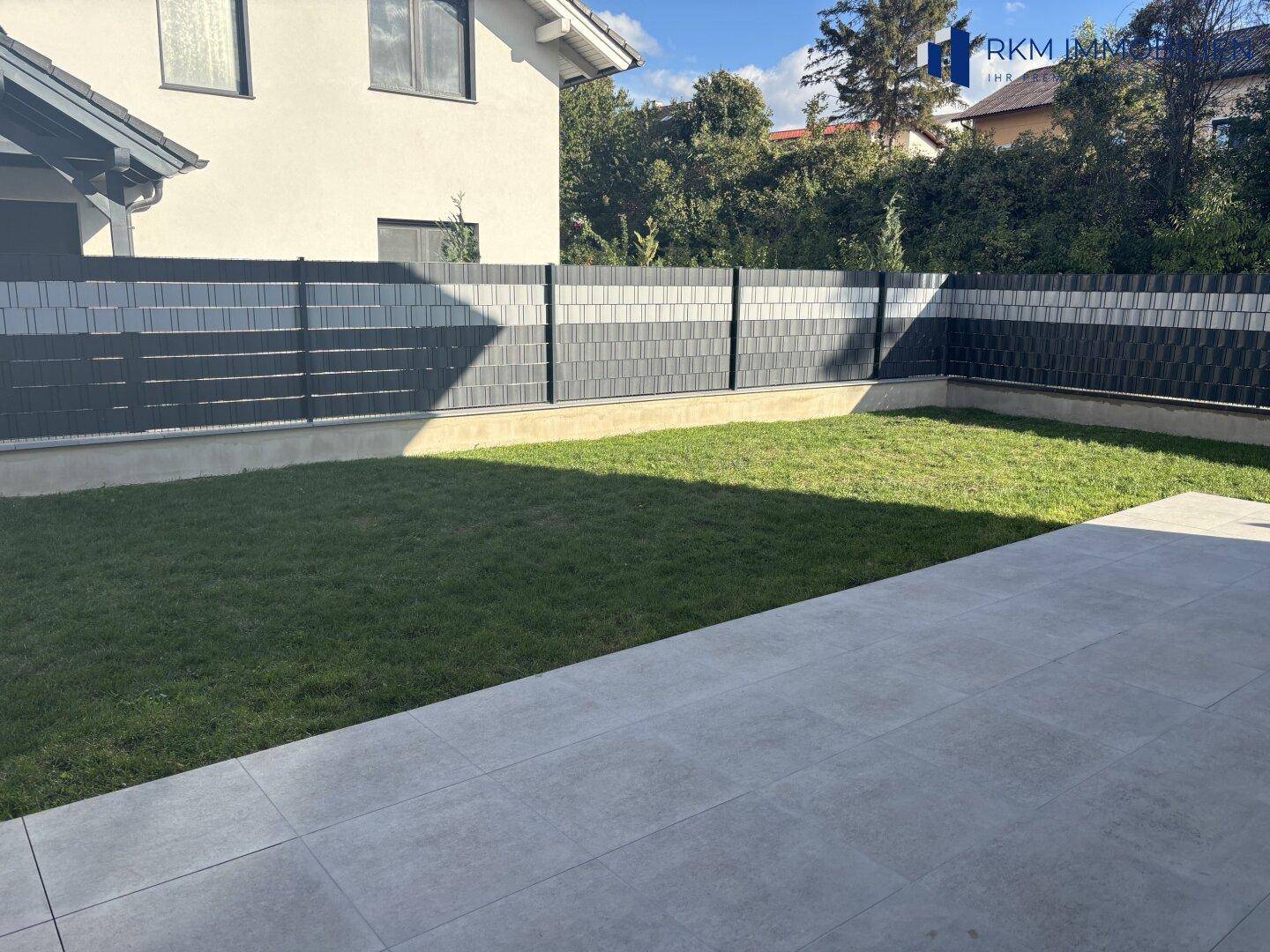 Terrasse und Garten