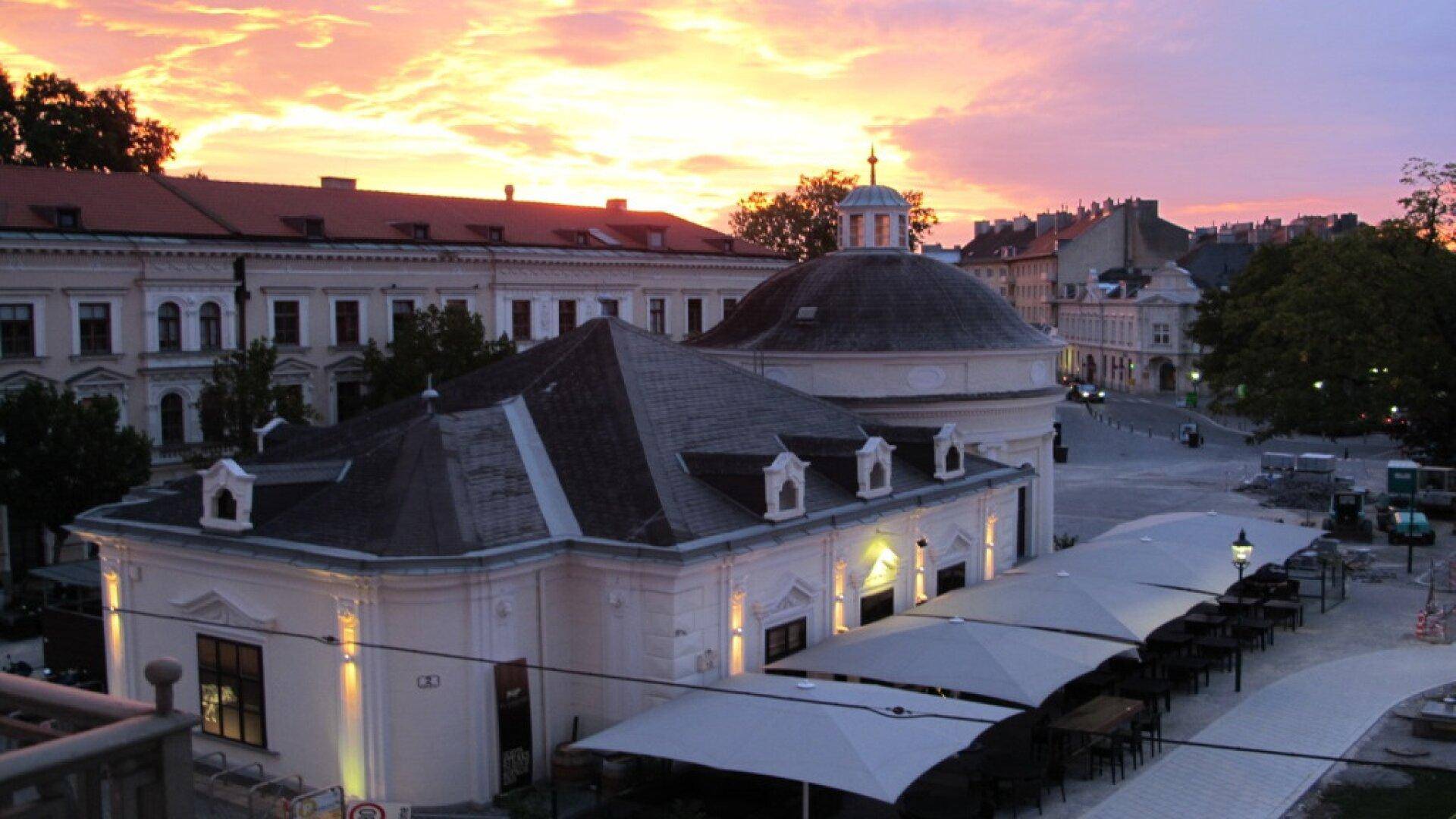 Abendstimmung Josefsplatz