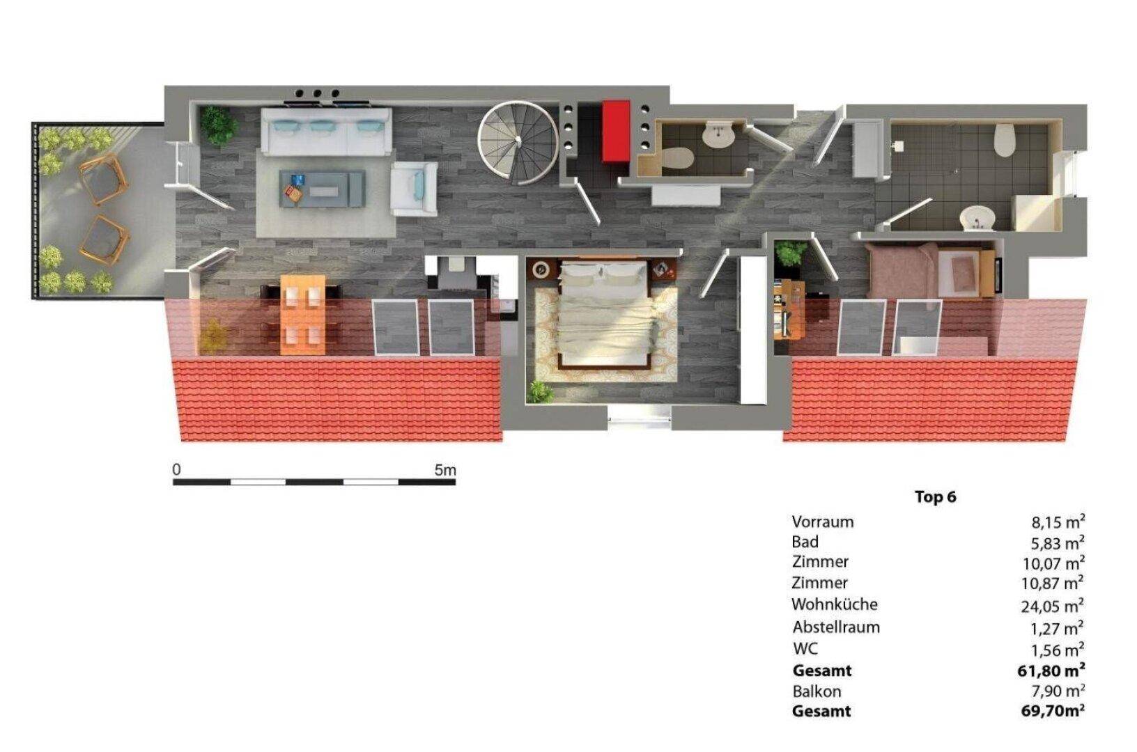 Grundriss 3D