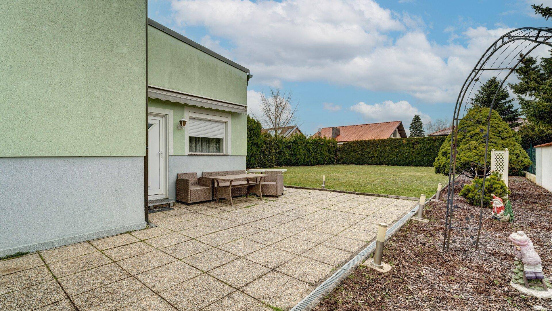 Eingangsbereich Haus