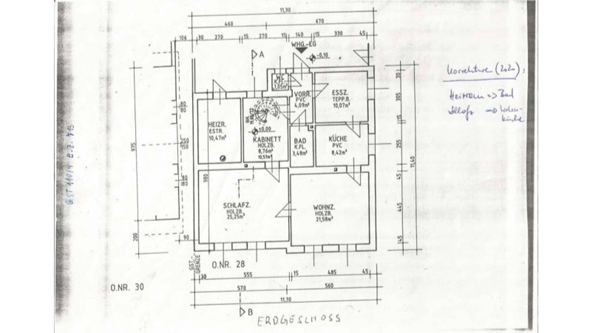 Grundrissplan EG