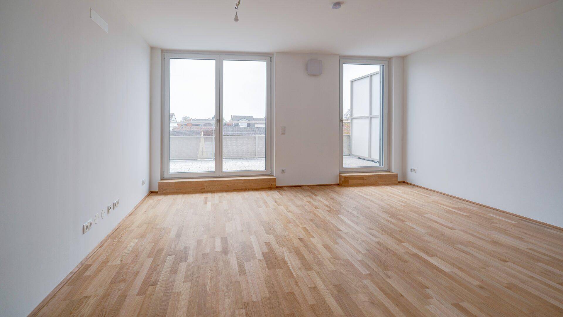 Traumhafte Dachgeschosswohnung in Deutsch-Wagram - 2 Terrassen, Erstbezug - PROVISION BEZAHLT DER ABGEBER – pohled 2
