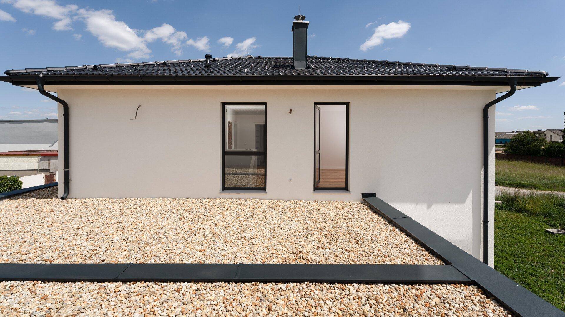 Dach über Garage