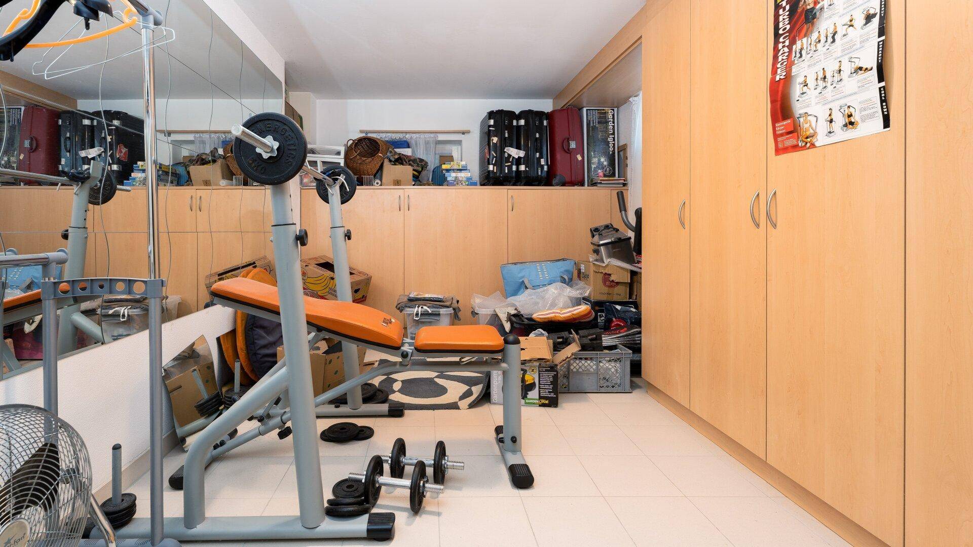 Fitnessraum Keller