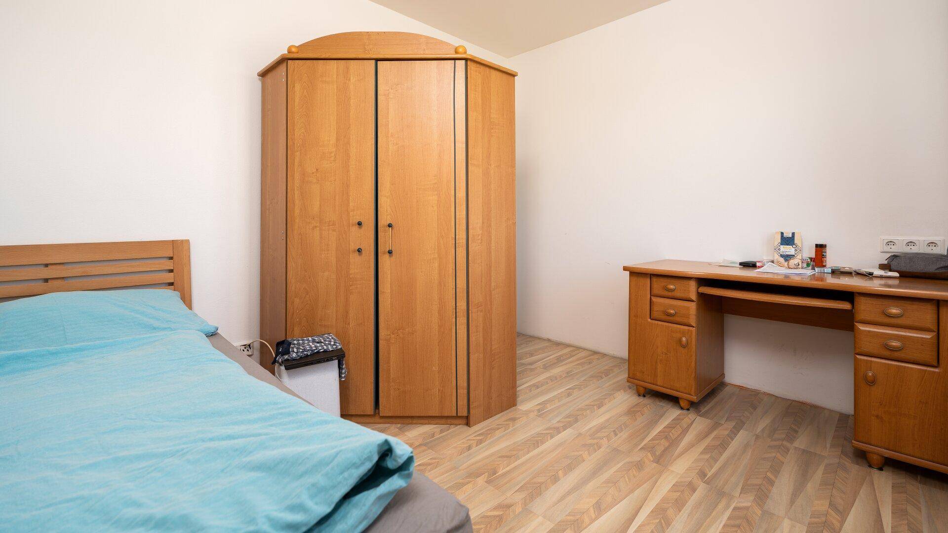 Haus 1 - Arbeiterzimmer 2 - Bett 2, Einzelzimmer