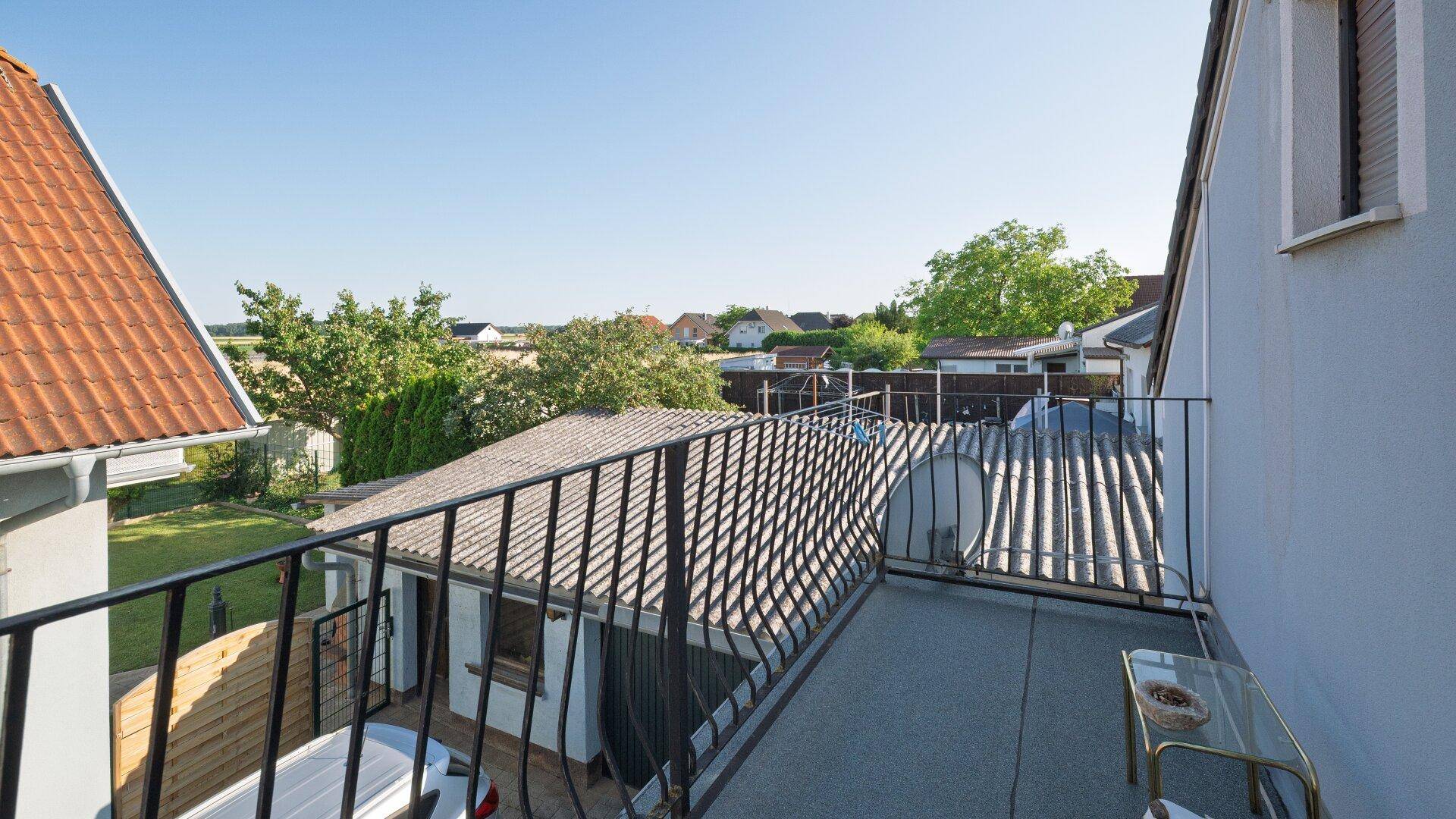 Haus 2 - Bett 4, Einzelzimmer - Balkon