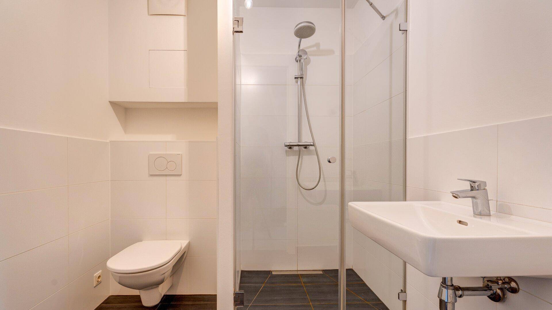 Badezimmer mit Toilette