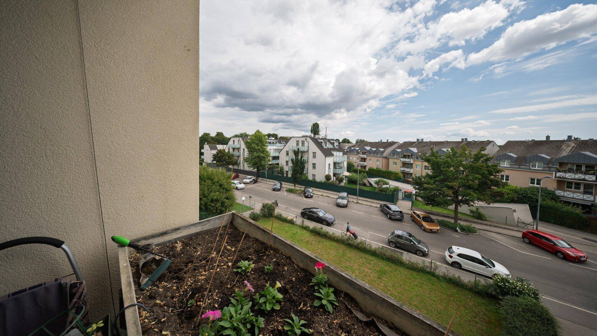 Ausblick von Loggia