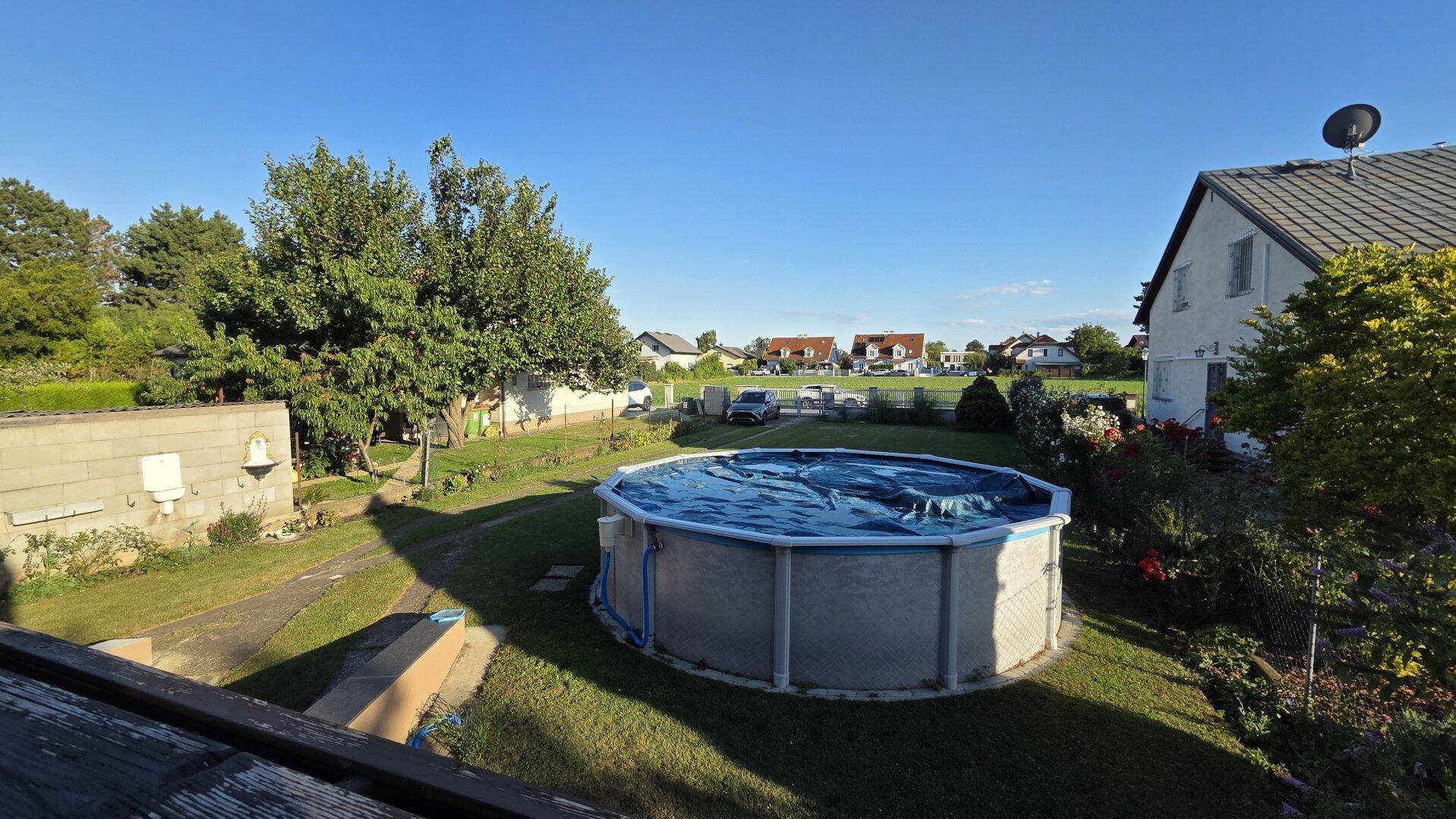 Ausblick von Terrasse