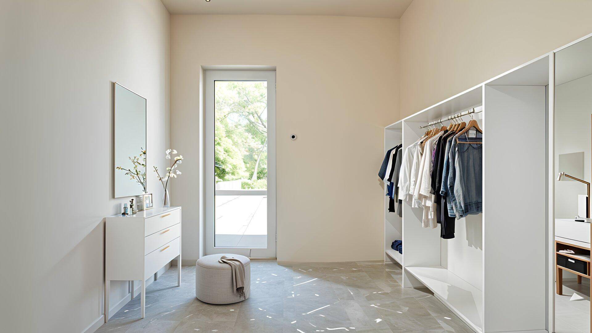 Beispielbild Schrankraum Masterbedroom Obergeschoss