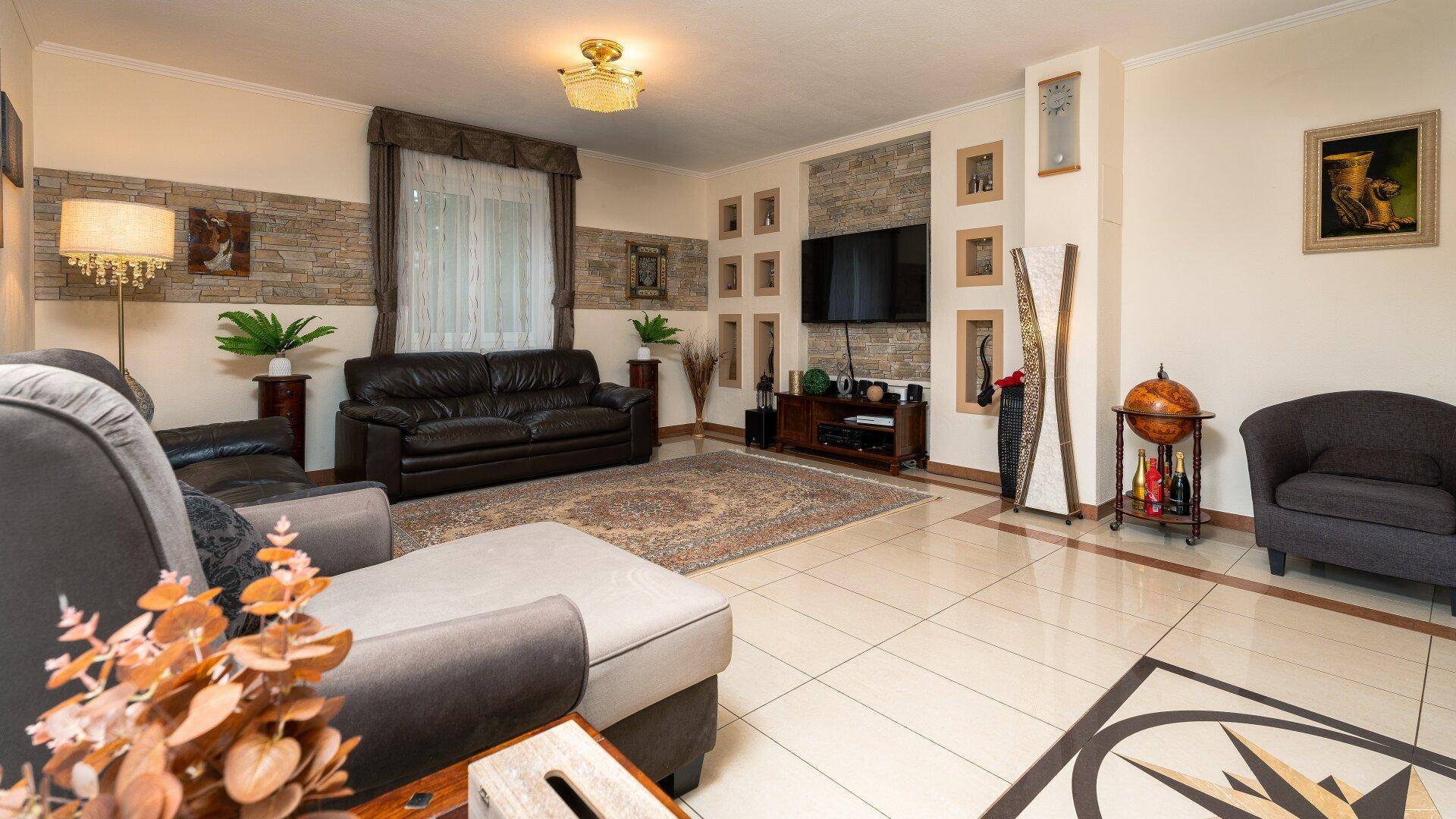 Wohnzimmer-Esszimmer Erdgeschoss