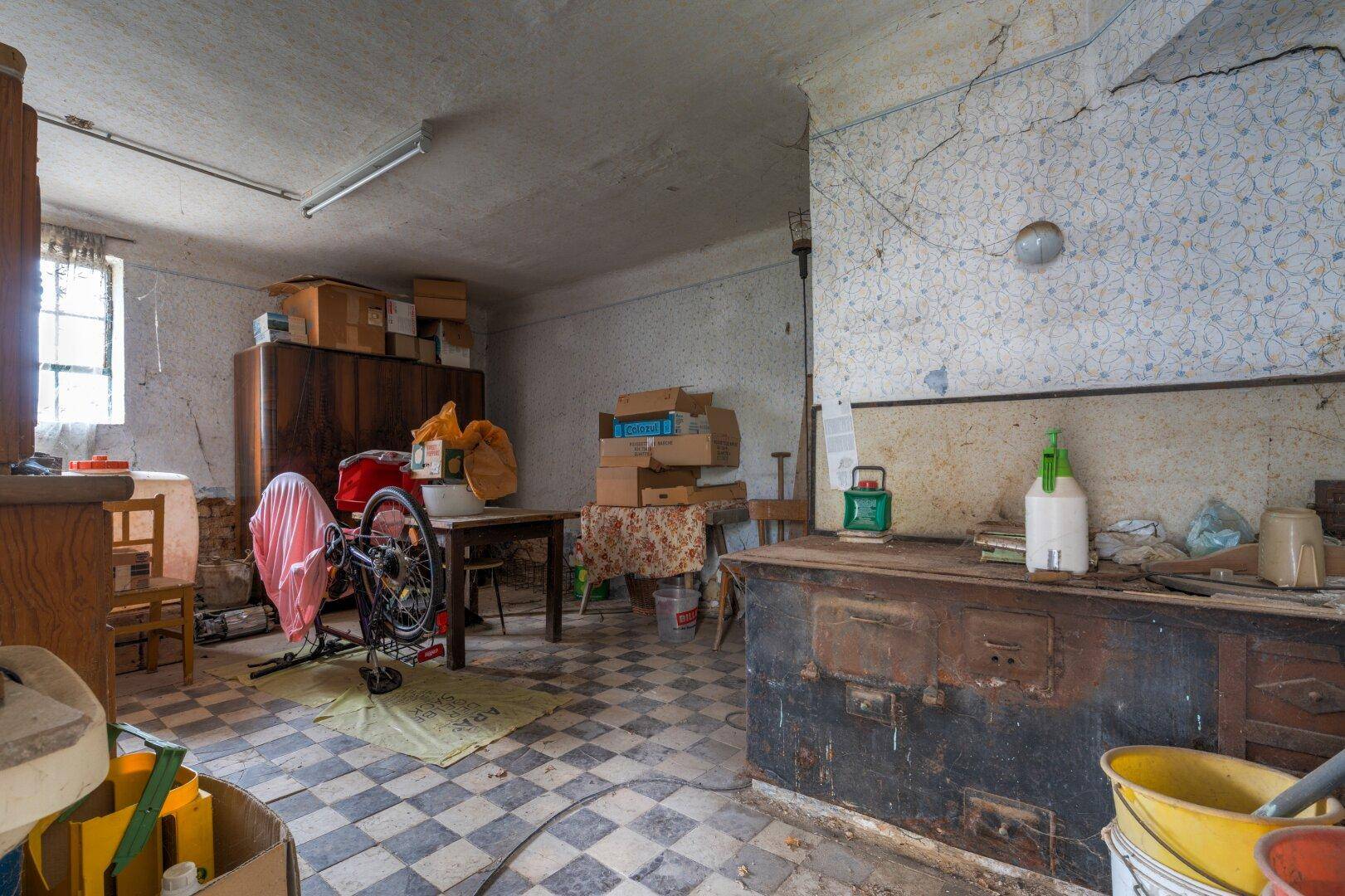 Abstellraum Garage vorne