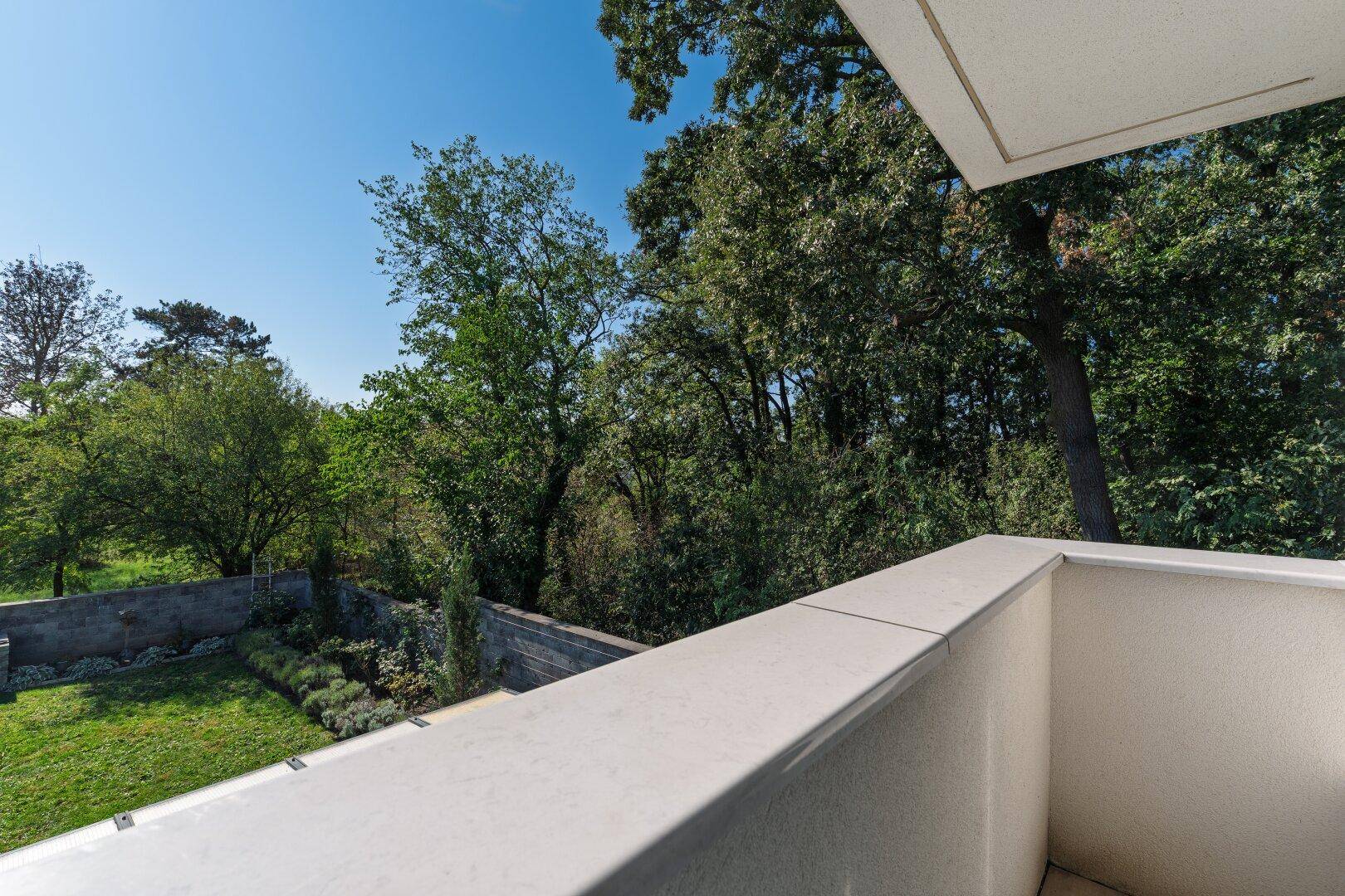 Ausblick von der Terrasse