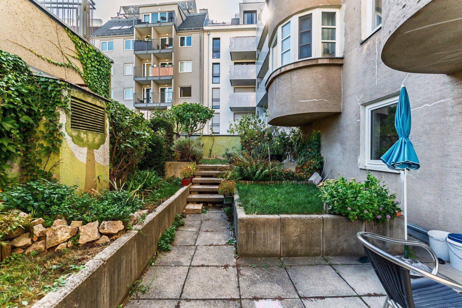 Terrasse für die Allgemeinnutzung