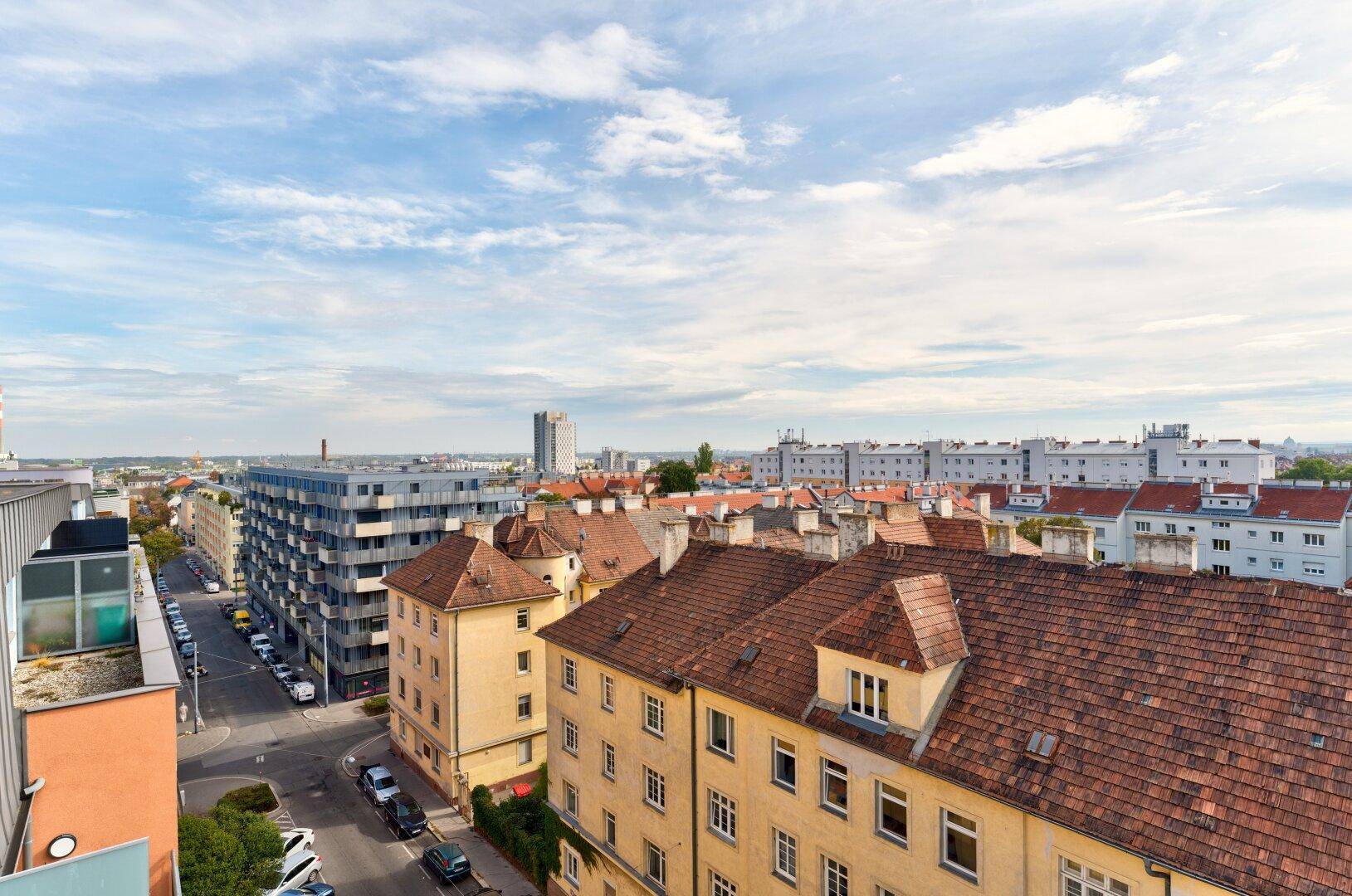 Ausblick Rooftop Pool