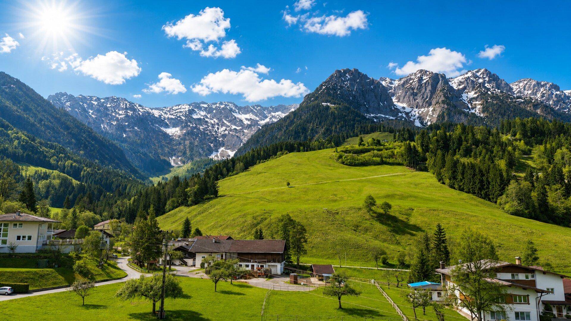 Großzügiges Baugrundstück mit herrlichem Bergpanorama in Walchsee - Ansicht 3