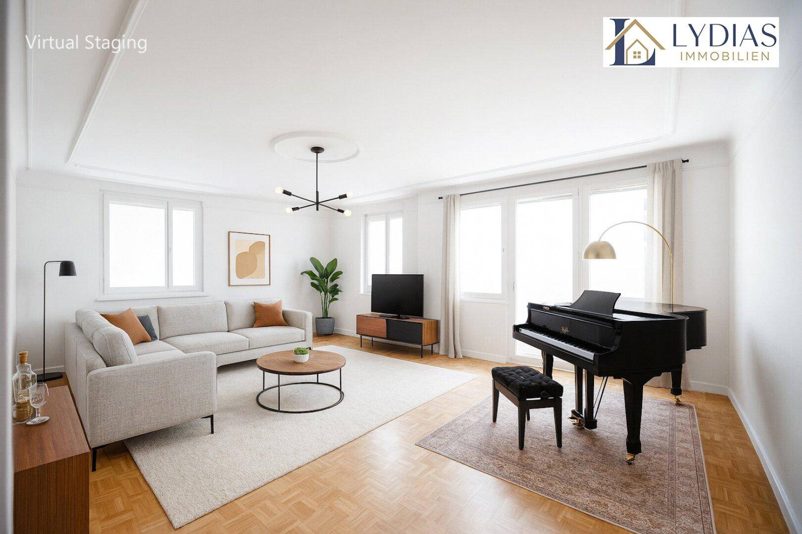 Wohnzimmer (Virtual Staging)