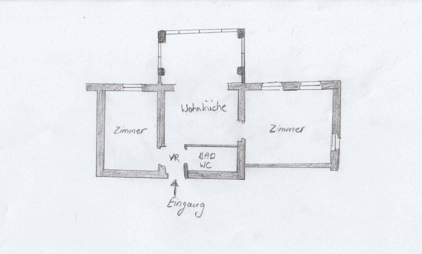 Grundrissplan