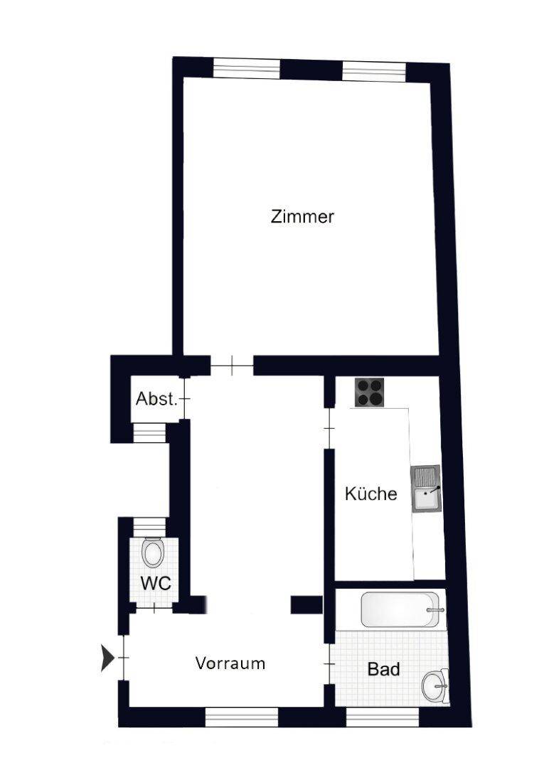Grundrissplan