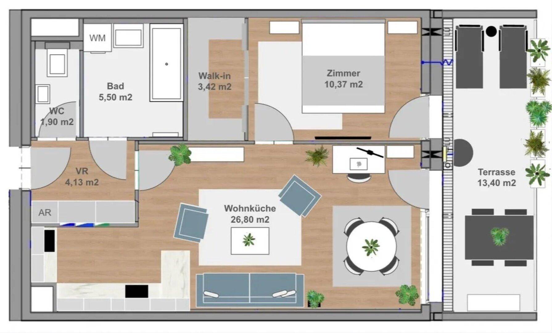 Wohnungsplan