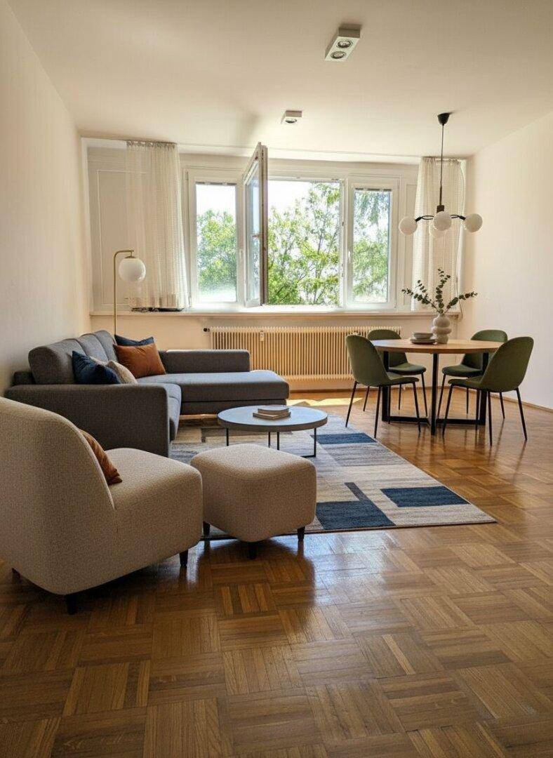 Wohnraum Einrichtungsvorschlag KI