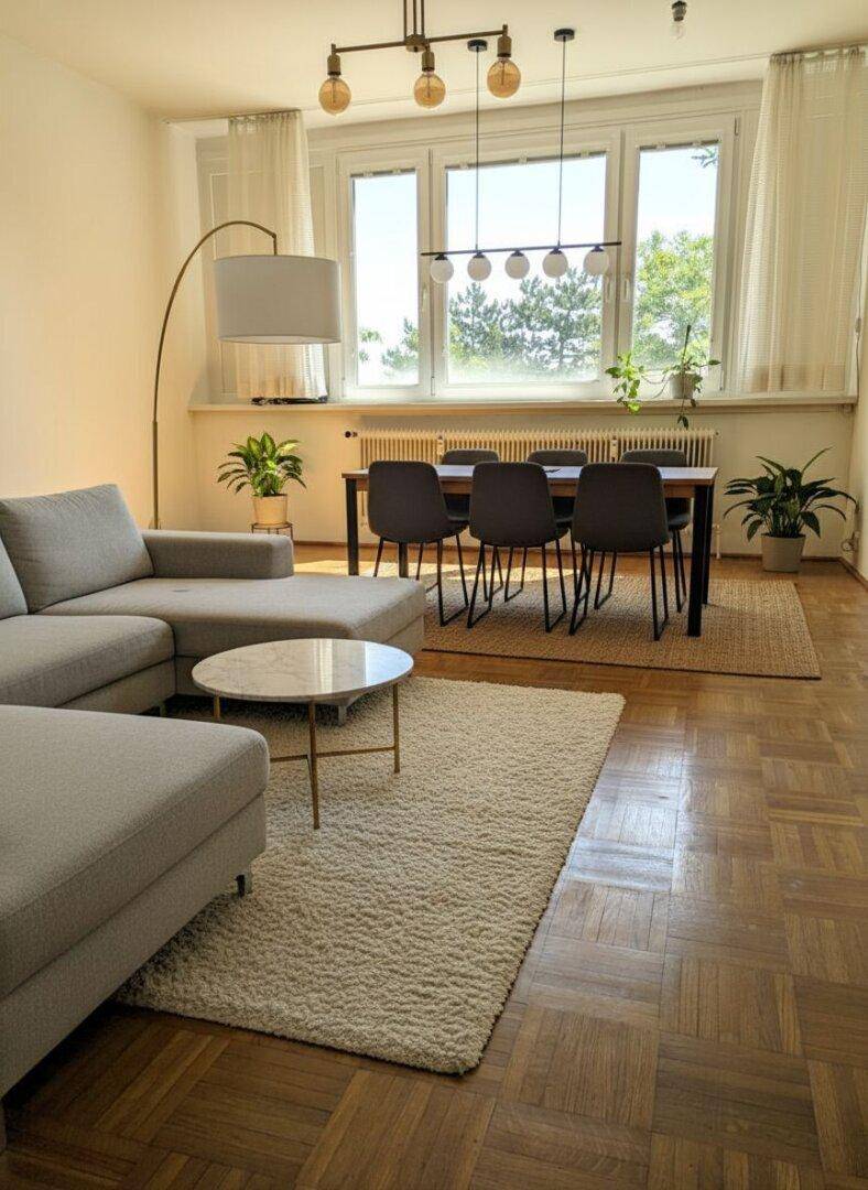 Wohnraum Einrichtungsvorschlag KI