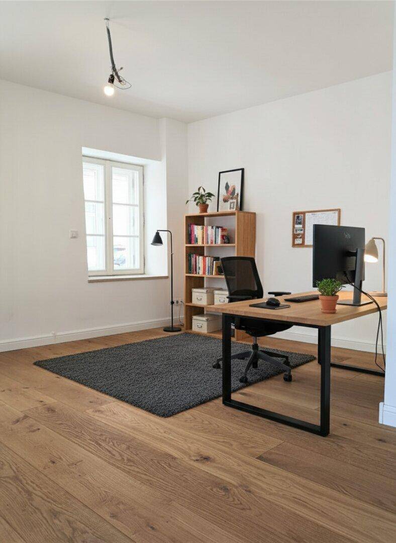 Zimmer 1 mit Einrichtungsvorschlag KI