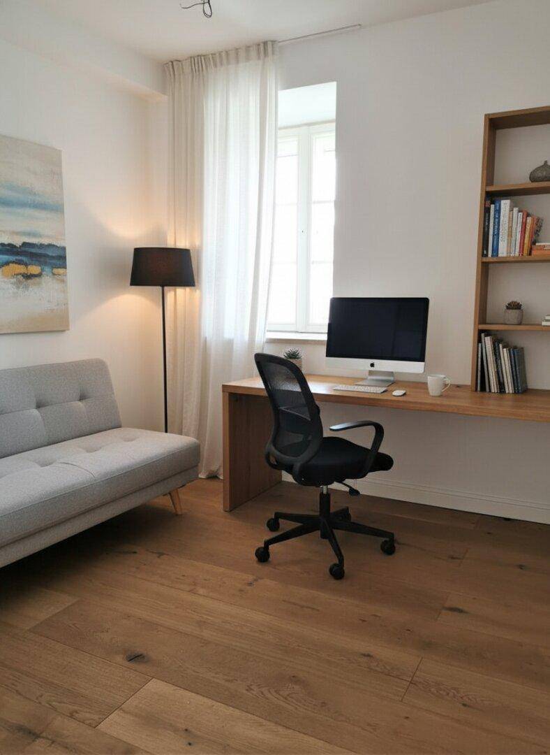 Zimmer 2 mit Einrichtungsvorschlag Kinderzimmer KI