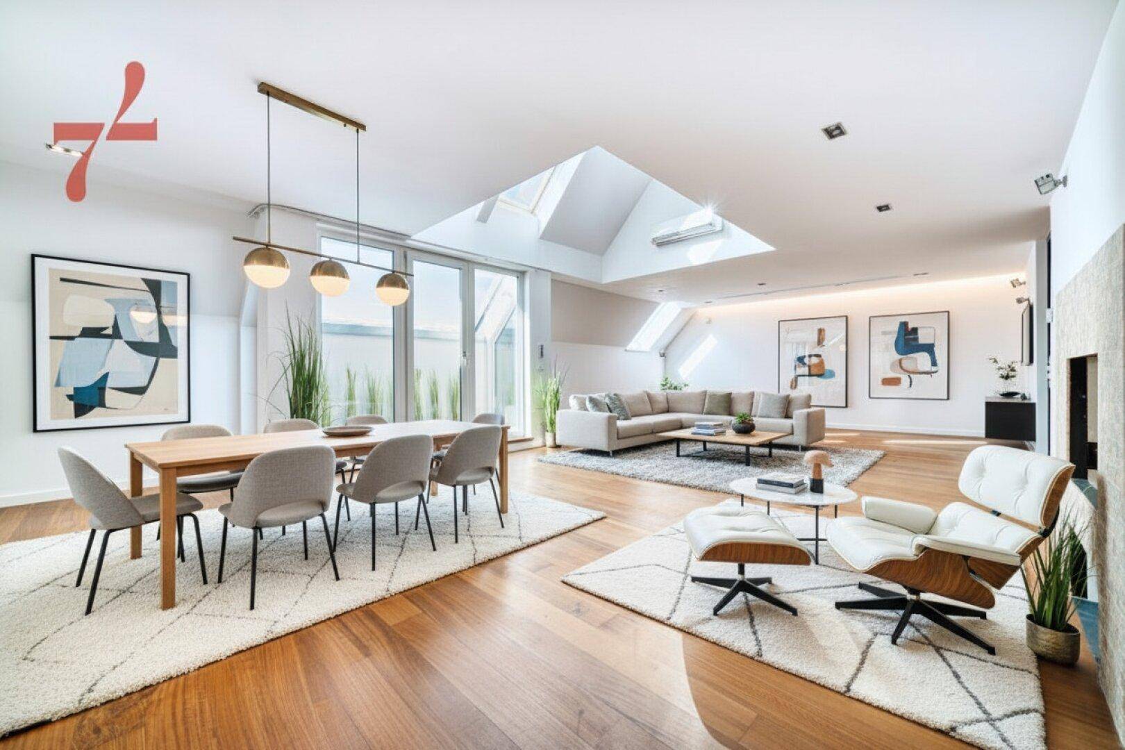 Living Area - Interior Design Suggestion AI