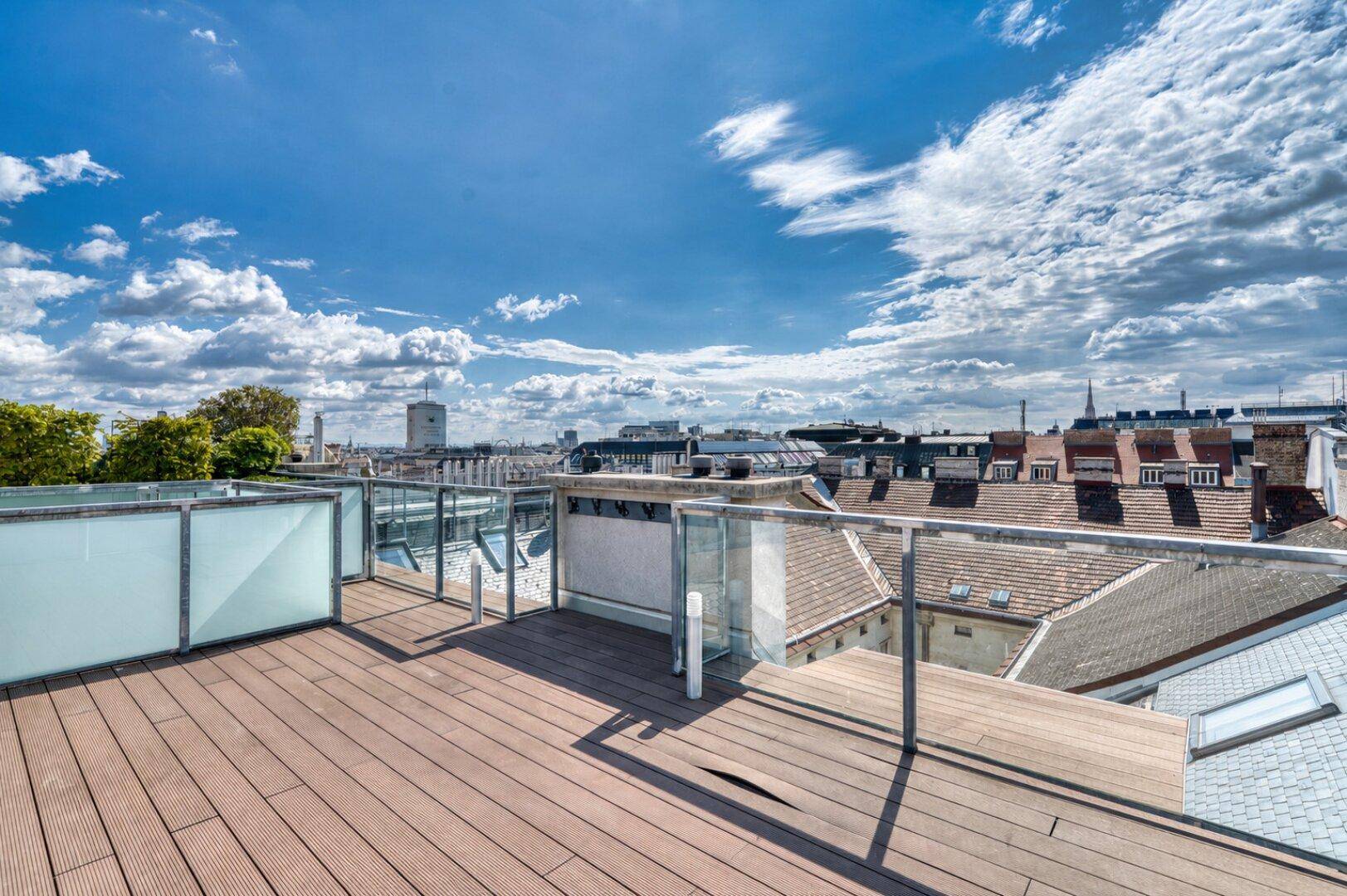 Dachterrasse Ebene 3