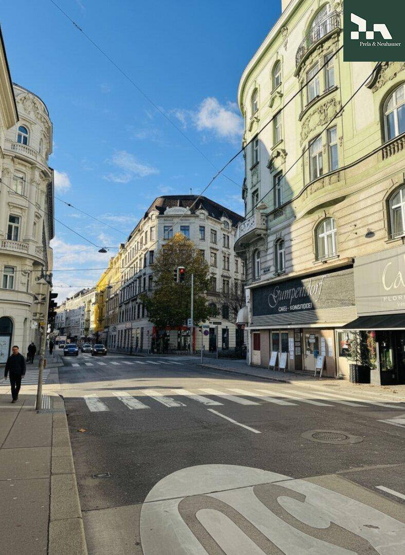 befristet vermietetes Geschäftslokal in Top Lage von Mariahilf mit 3,5% Rendite - Ansicht 3