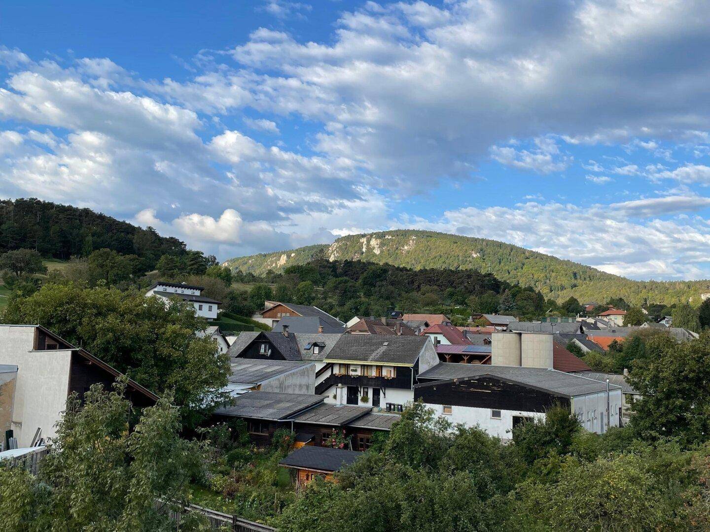Aussicht Wohnzimmer