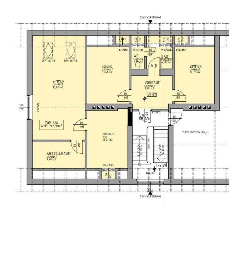 Grundriss Wohnung