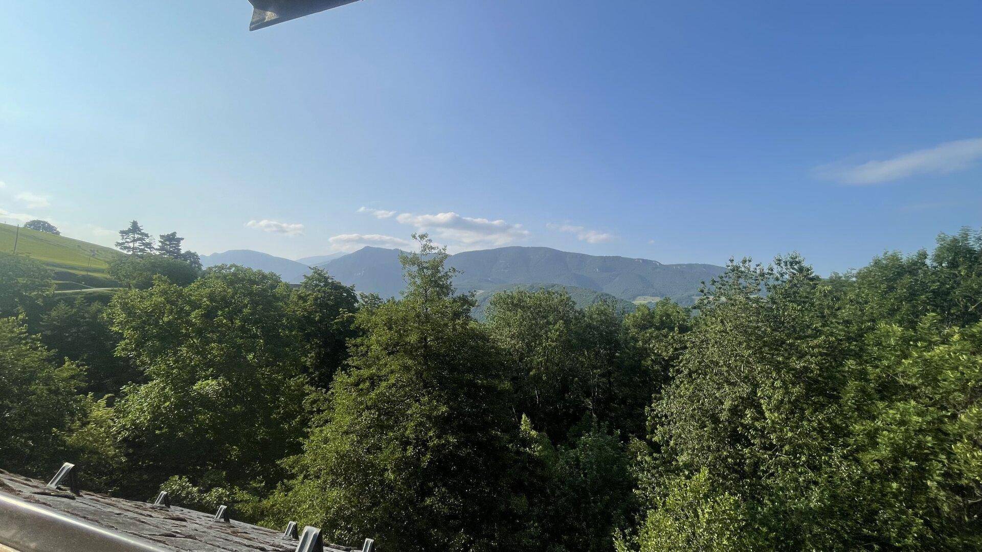 Ausblick Wohnzimmer