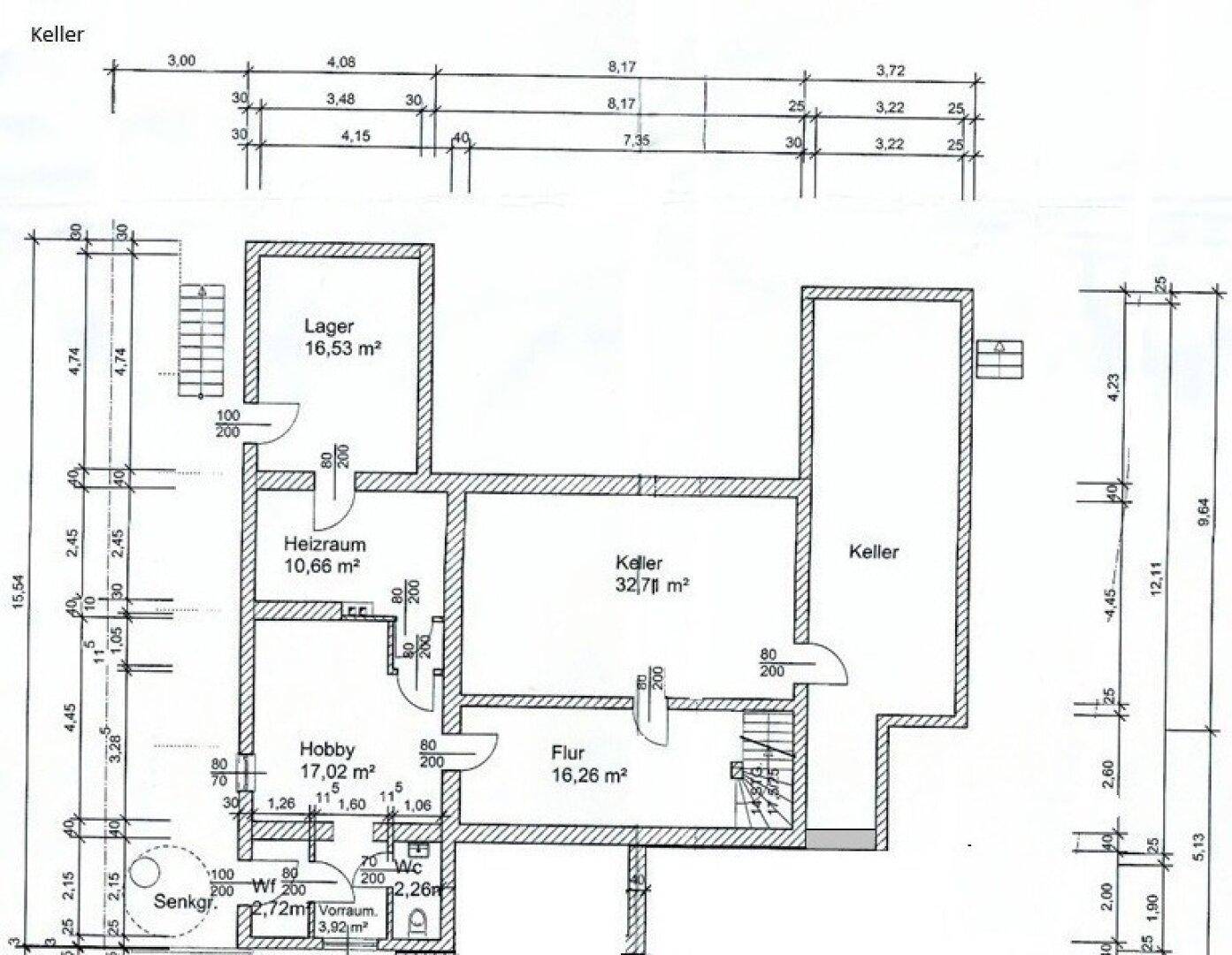 Plan Keller/Einliegerwohnung