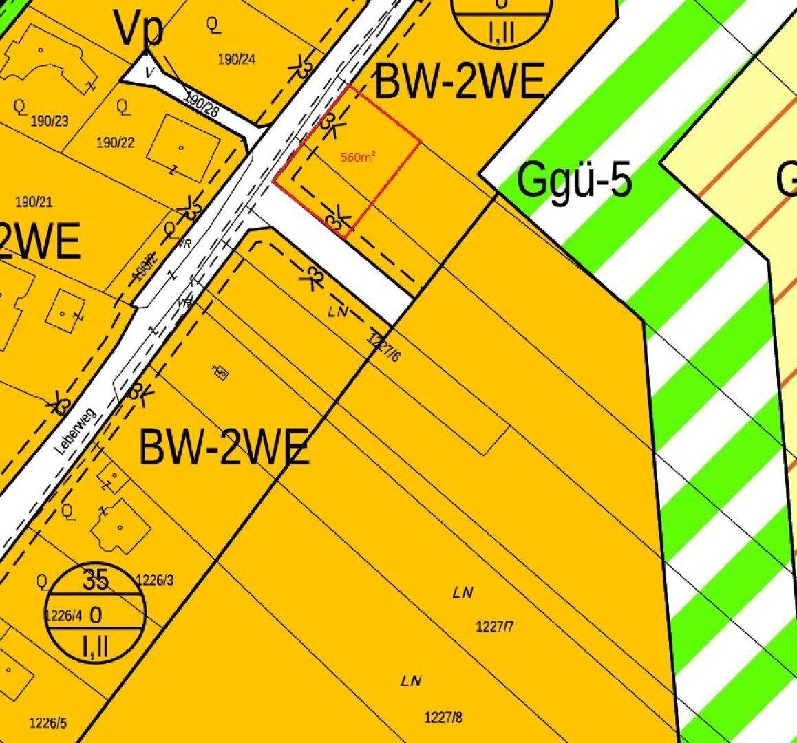 Baugrundstück für Eigenheim in 2721 Bad Fischau-Brunn – Preis €189.000,- - Ansicht 5