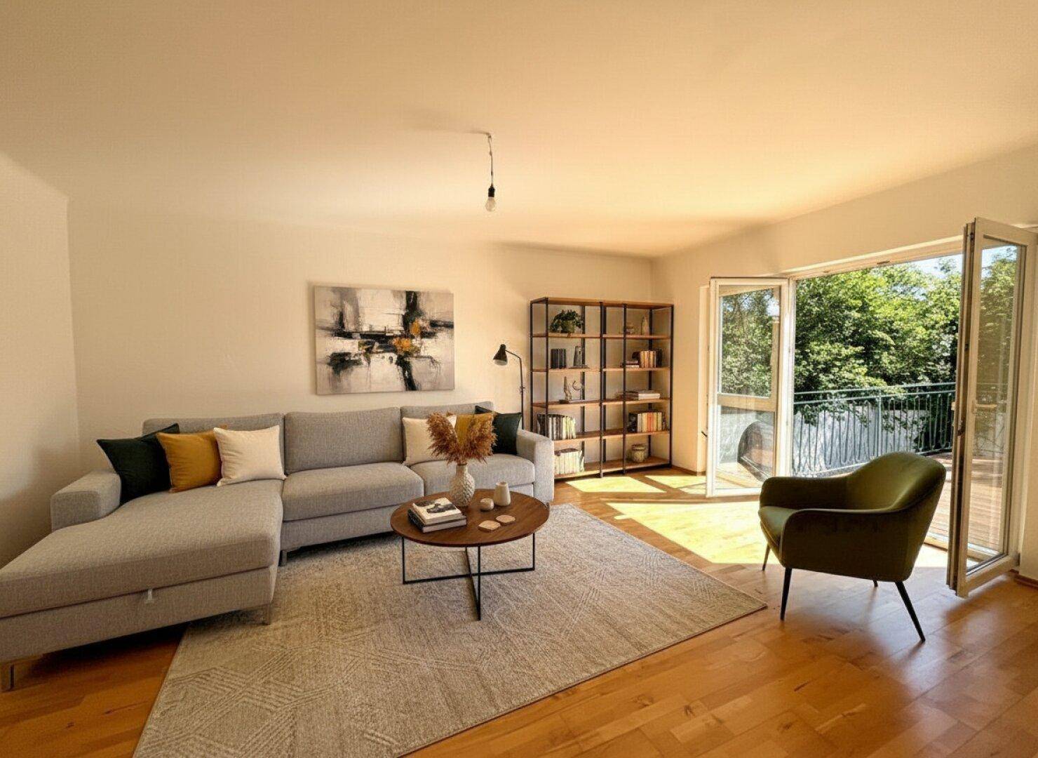 "Großer Garten, herrlicher Burgblick, perfektes Zuhause" - Charmantes Einfamilienhaus in Maria Enzersdorf! - Ansicht 2
