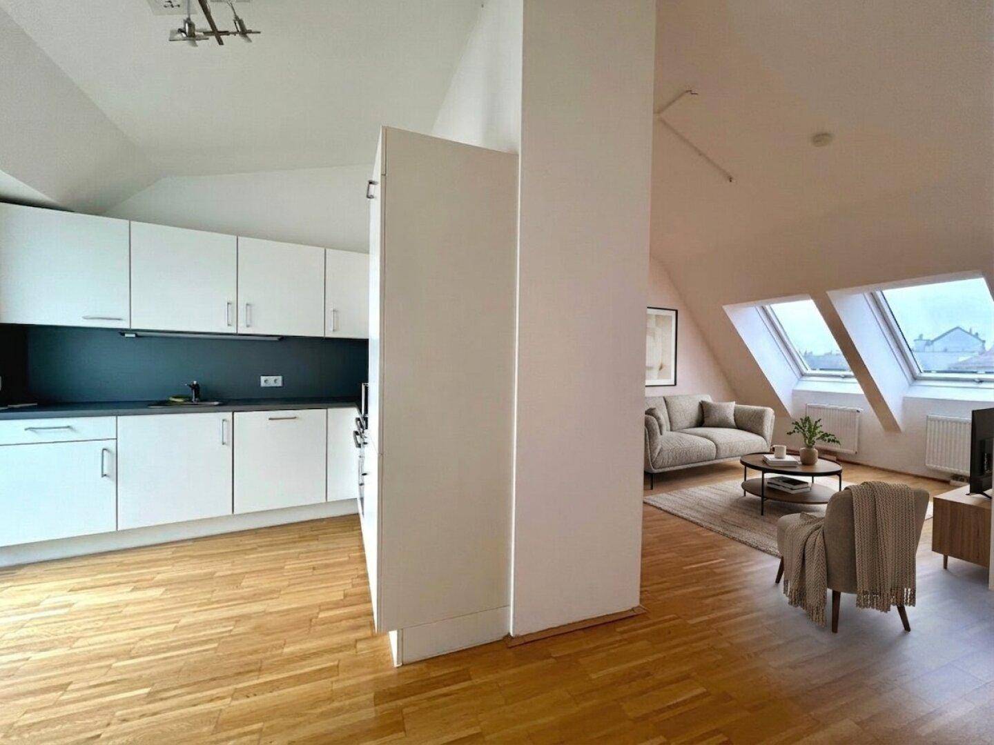 1190! Hübsche Terrassenwohnung nahe Rudolfinerhaus! WG-Geeignet! - Ansicht 2