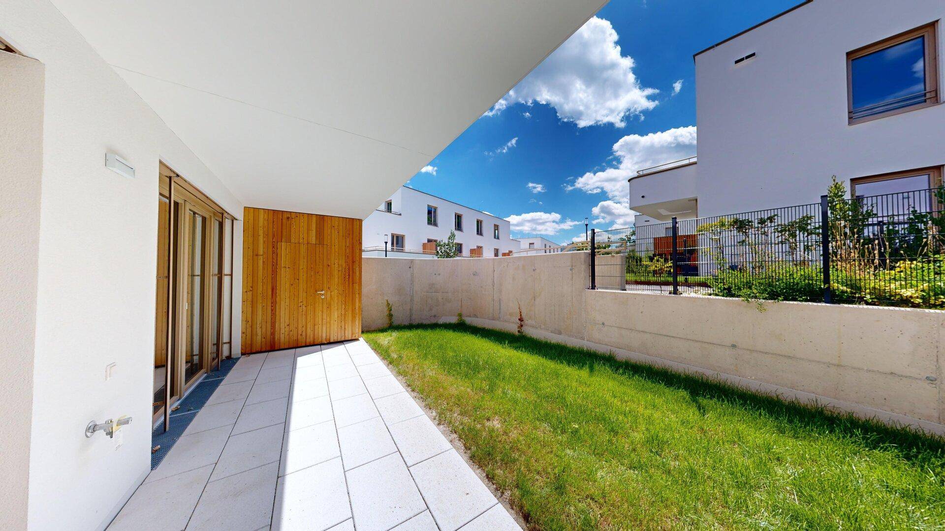 Loggia & Garten