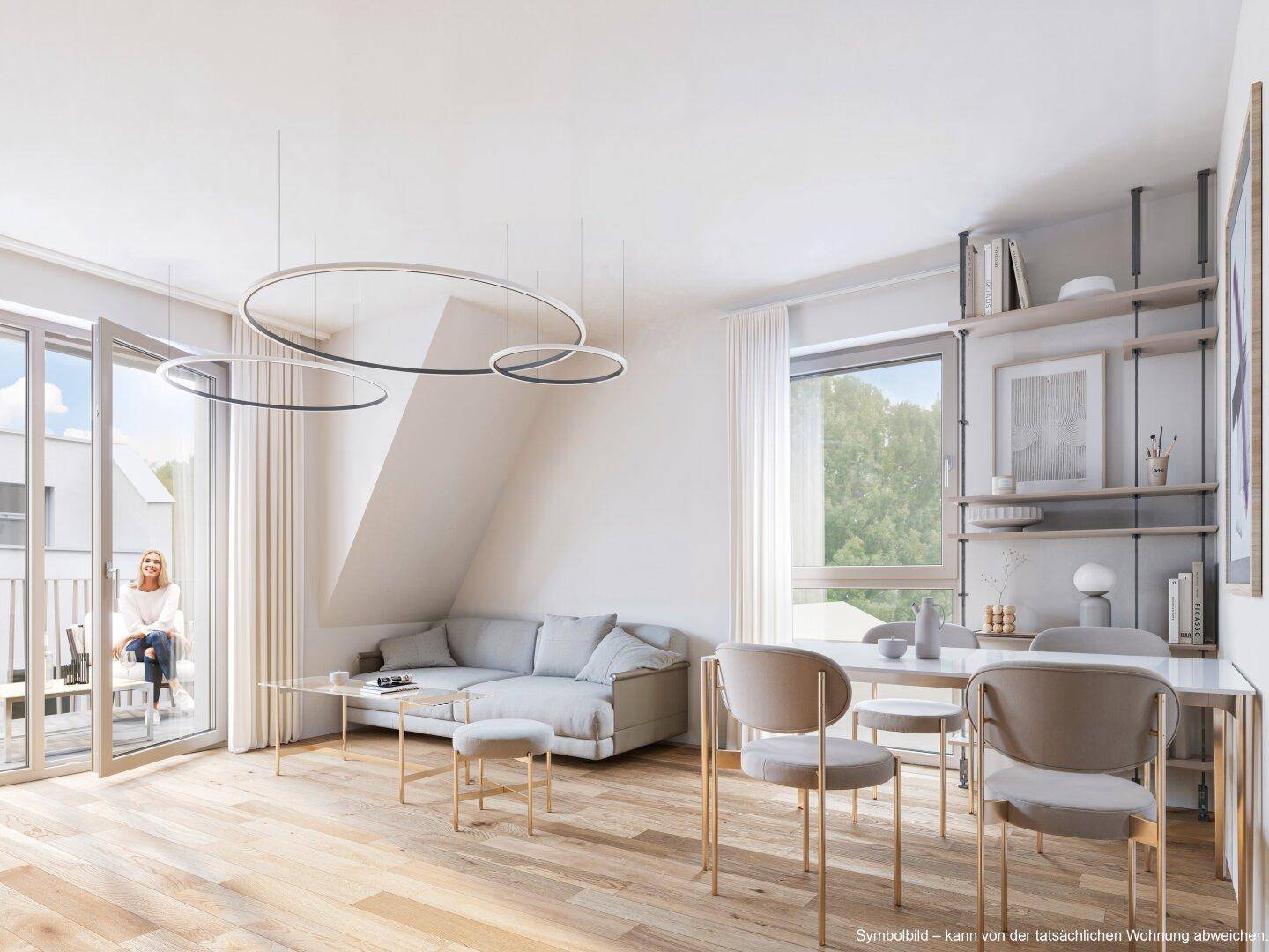 LAVITA - Moderne 4 Zimmer Erstbezug-Wohnung mit Südbalkon in Langenzersdorf für jede Lebenslage - Widok 5