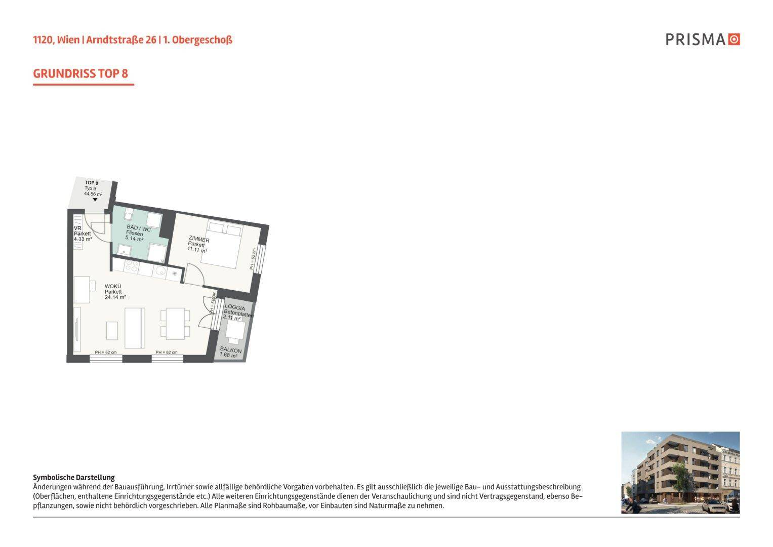 Attraktive Wohnung mit zweiseitiger Süd-/West-Ausrichtung und Loggia/Balkon - Ideales Investment - Ansicht 3
