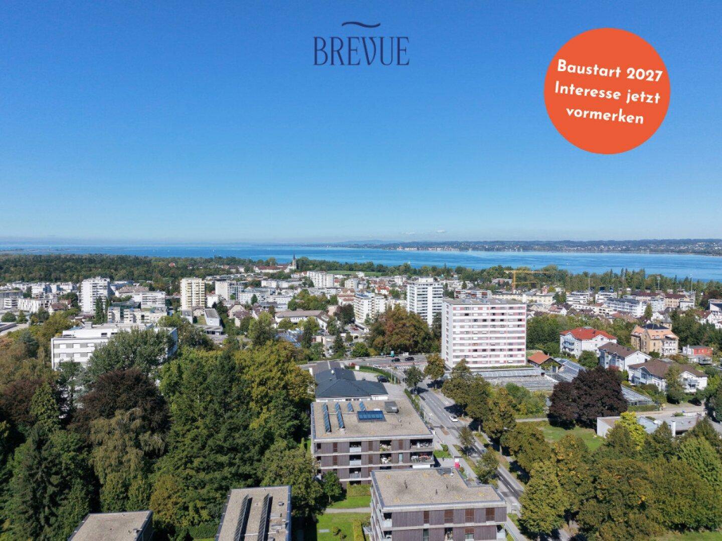 Wohnen mit Weitblick – neue Eigentumswohnungen von 43 bis 115 m² in Bregenz, provisionsfrei