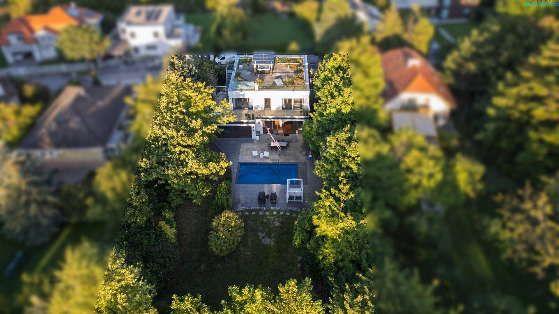 Drohne-Tag-Haus