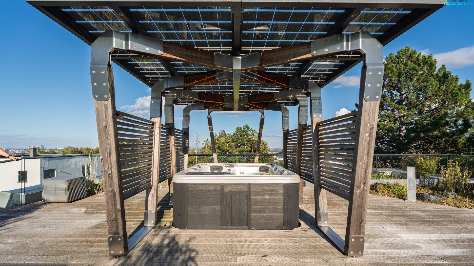 Dachterrasse + Whirlpool