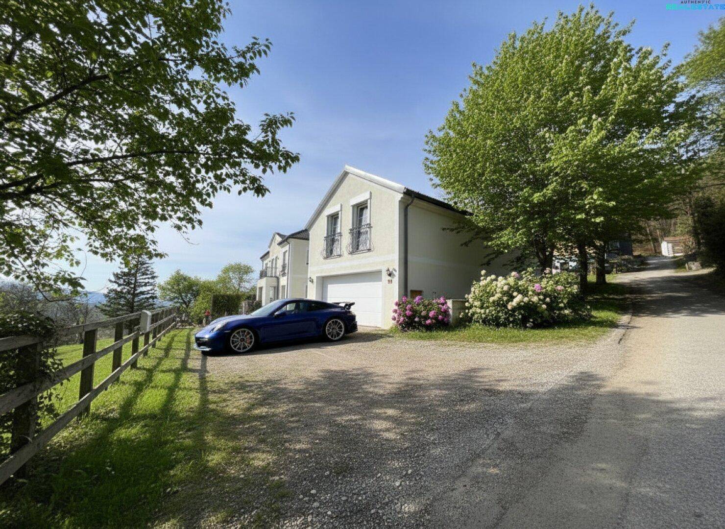 Moderne Villa in Neulengbach: 280m², 6 Zimmer, Garten, Terrassen, Garage, neuwertig! - Ansicht 6