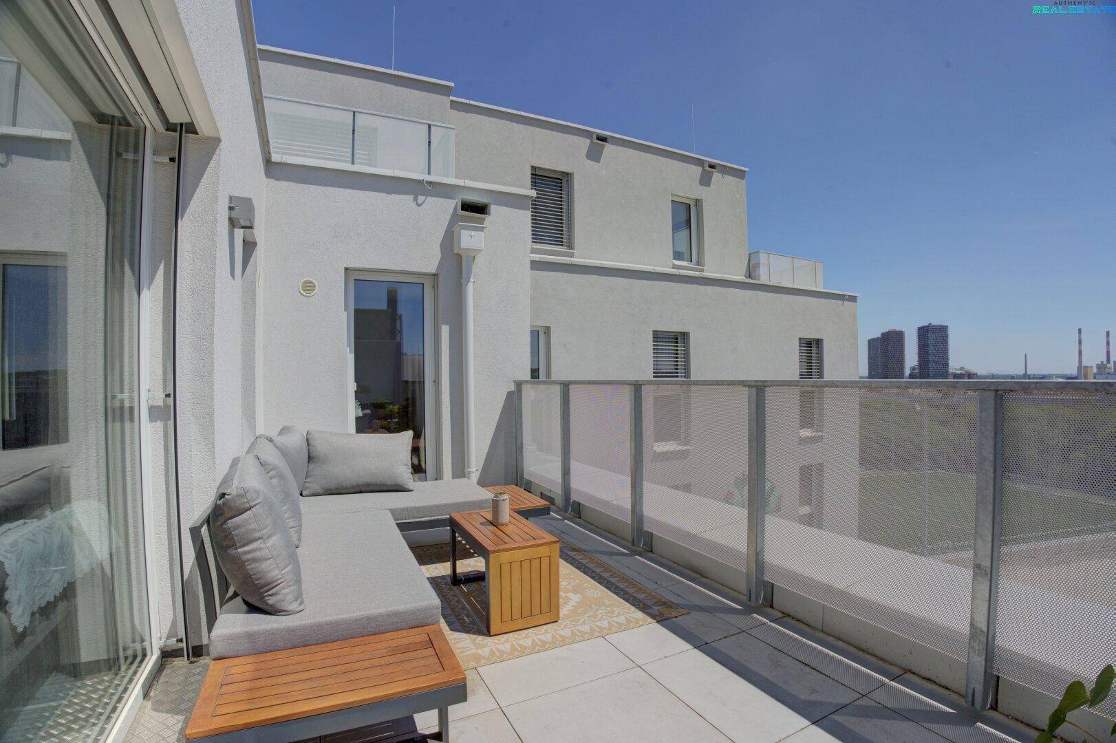 Moderne 3-Zimmer-Wohnung mit Terrasse, Fernblick und hochwertiger Ausstattung – pohled 4