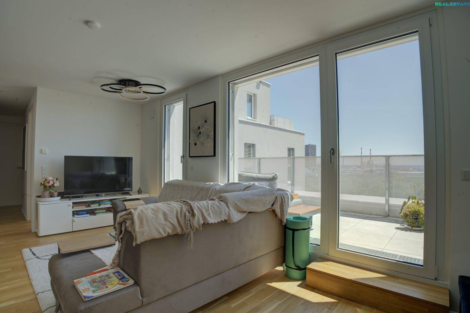 Moderne 3-Zimmer-Wohnung mit Terrasse, Fernblick und hochwertiger Ausstattung – pohled 3